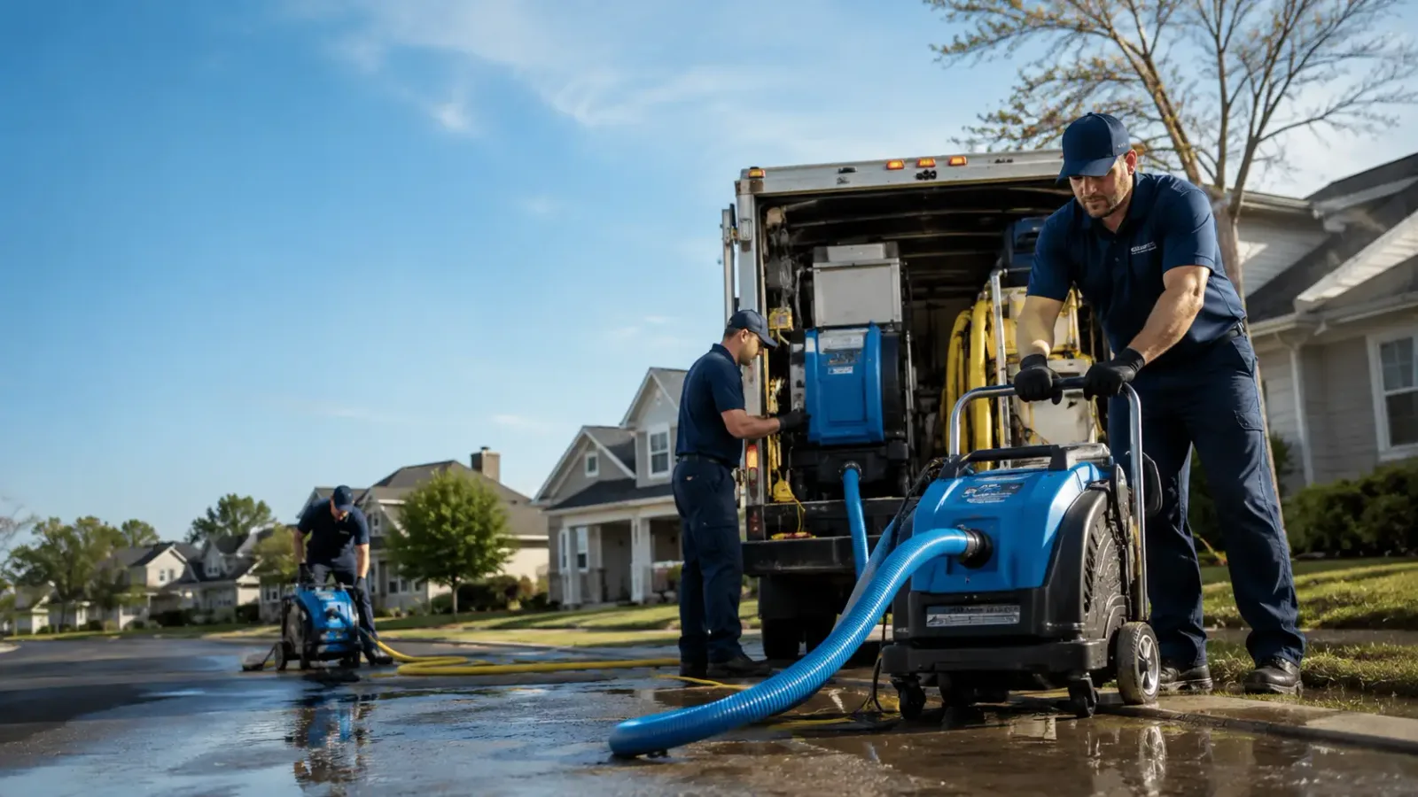 Flood Damage Cleanup in Spring House, PA